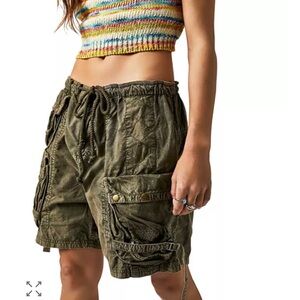 Free People Cargo shorts